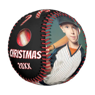 Santa's MVP Frohe Weihnachten Name 2 Fotos Baseball