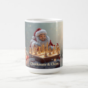 Santas nächster Zug – Lustiger Schach-Weihnachtsbe Kaffeetasse