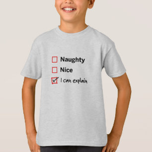 Santas Naughty List - Ich kann es erklären T-Shirt