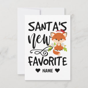 Santas neue Lieblingsfigur Karte