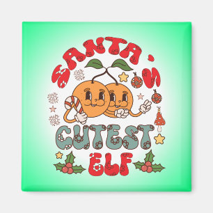 Santa's Niedlicher Elf Sublimation-80881 Magnet
