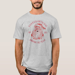 Santas offizielles Trinkteam T-Shirt