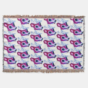 SANTAS REINDEER throw Decke