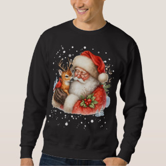 Santas sanfte Weihnachtsmagie Sweatshirt