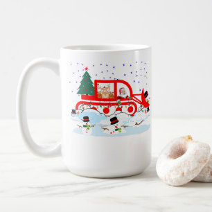 Santas Schneepflug-Schabernack – Die Halle einreiß Kaffeetasse