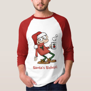 Santa's Sidekick Niedlich Funny Weihnachten Cartoo T-Shirt