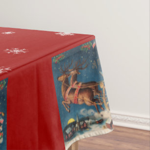Santas Sleigh Ride Tischdecke