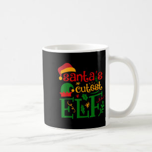 Santas süßester Elf Baby-Schlafanzug Weihnachten J Kaffeetasse