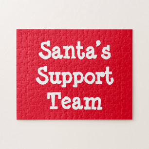 Santas Unterstützungsteam Puzzle