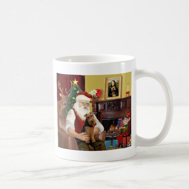 Santa's Welsh Terrier Tasse (Rechts)