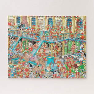 Santas Werkstatt Weihnachtschaos Puzzle