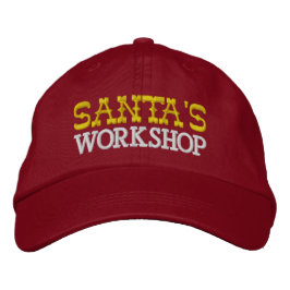 Santa's Workshop Cap Bestickte Baseballkappe