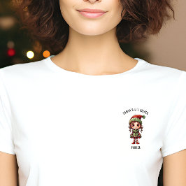 Santa's Workshop Little Helper Elf Personal T-Shirt