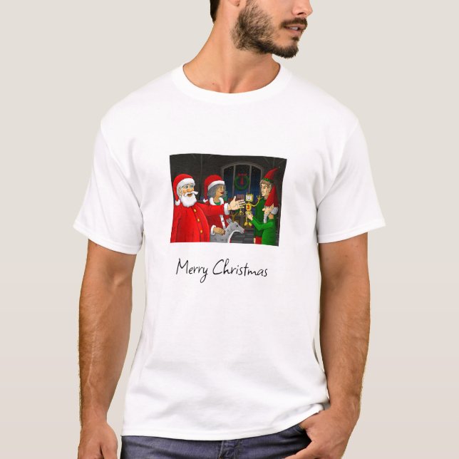 Santa's Workshop T - Shirt (Vorderseite)