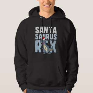 Santasaurus Rex Christmas Rex Trex Dinosaurier San Hoodie