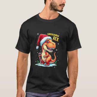Santasaurus Rex Lustiger Dinosaurier Weihnachten S T-Shirt