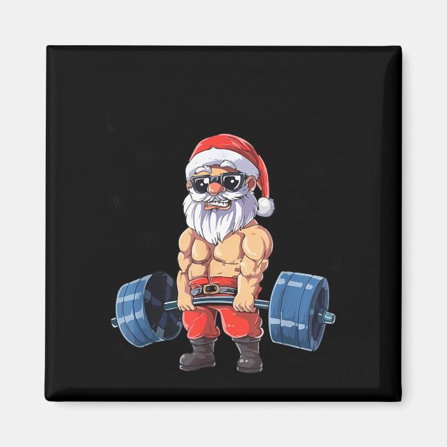 Santashred Lustiger Weihnachtsmann Meme Weihnachte Magnet (Vorne)
