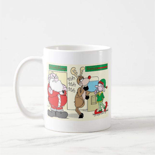 santawatercoolermug kaffeetasse (Links)