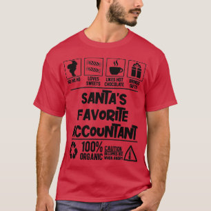 Santax27s Lieblingsbuchhalter Weihnachten T-Shirt