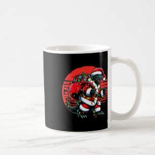 Santazilla Weihnachts-Shirt japanisches Monster Ka Kaffeetasse