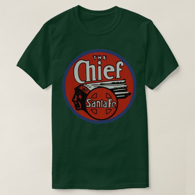 Sante Fe Railway The Chief T-Shirt (Design vorne)