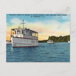 Santee-Cooper's Lake Moultrie Pinopolis S.C. Postkarte