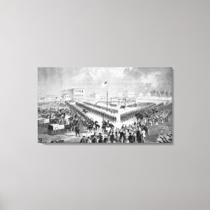 Santee Sioux Urising, Mankato, Minnesota, 186 Leinwanddruck