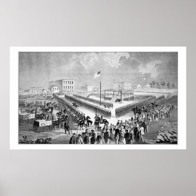 Santee Sioux Urising, Mankato, Minnesota, 186 Poster (Vorne)