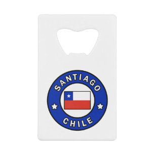 Santiago Chile Geldbeutel Flaschenöffner