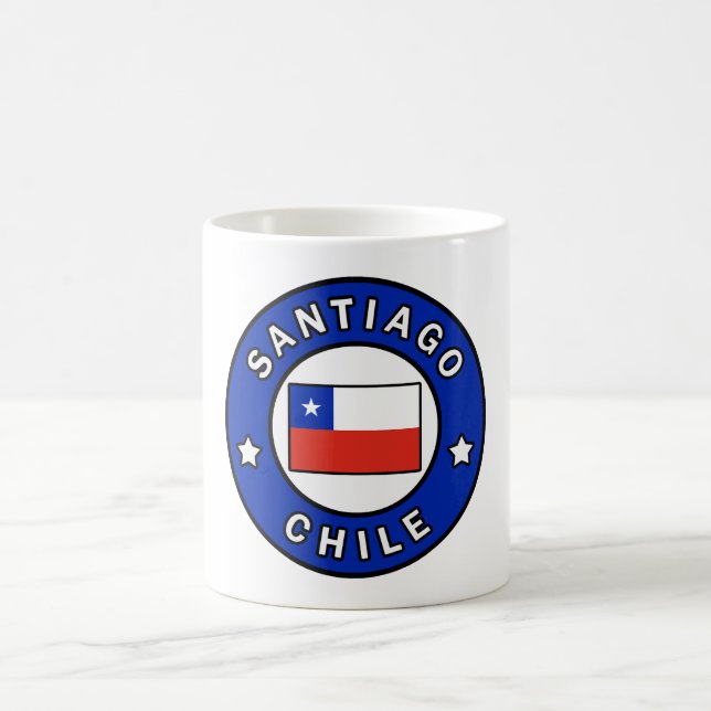Santiago-Chile Kaffeetasse (Mittel)