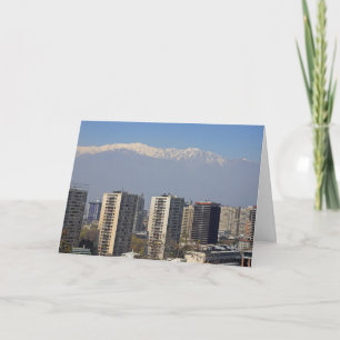 Santiago, Chile Karte