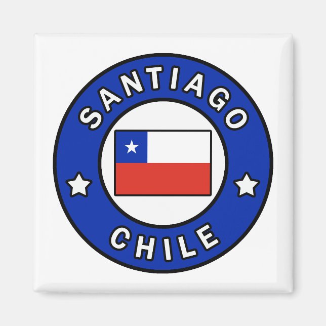 Santiago Chile Magnet (Vorne)