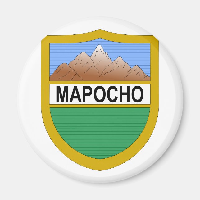 Santiago, Chile Magnet (Vorne)