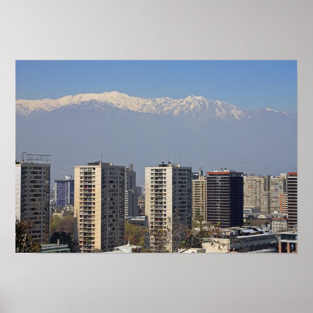 Santiago, Chile Poster (Vorne)