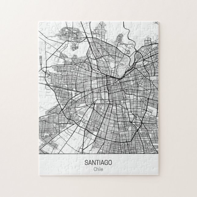 Santiago Chile Puzzle (Vertikal)