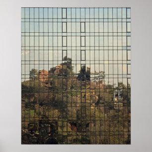 Santiago, Chile-Reflexion Poster