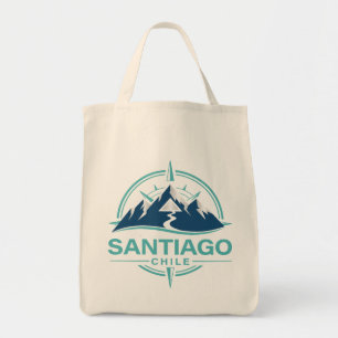 Santiago Chile Südamerika Tragetasche