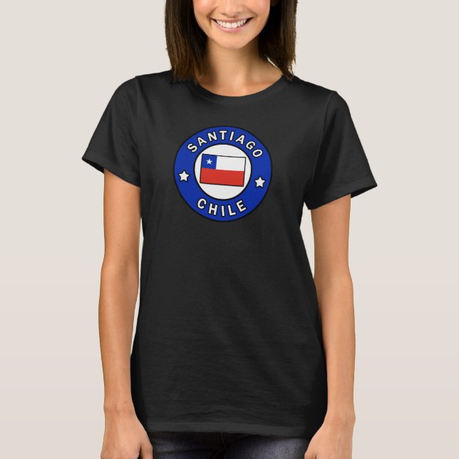 Santiago Chile T-Shirt (Vorderseite)