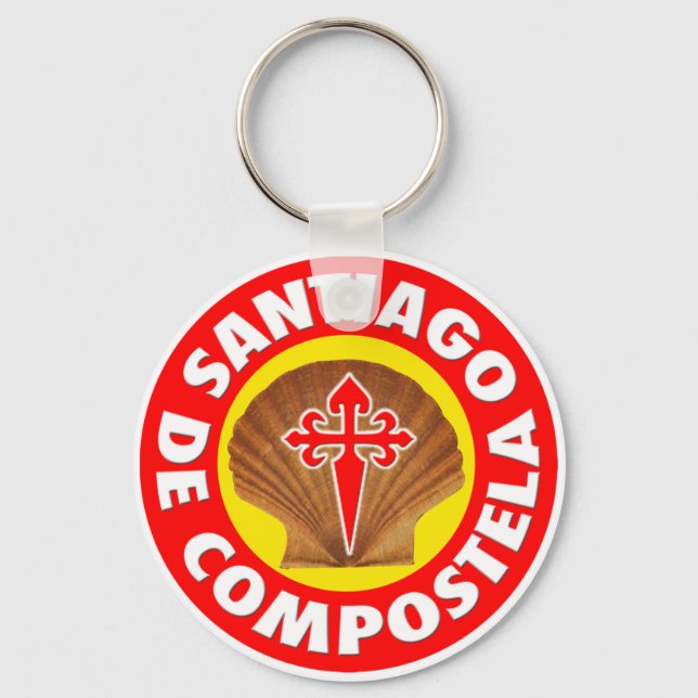 Santiago de Compostela Schlüsselanhänger (Vorderseite)