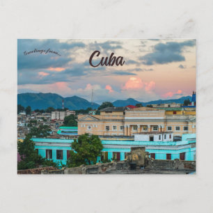 Santiago de Cuba in Kuba Postkarte