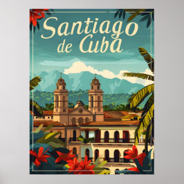 Santiago de Cuba: Rhythmisches Soul der Karibik Poster
