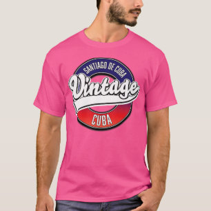 Santiago de Cuba Vintages Logo T-Shirt