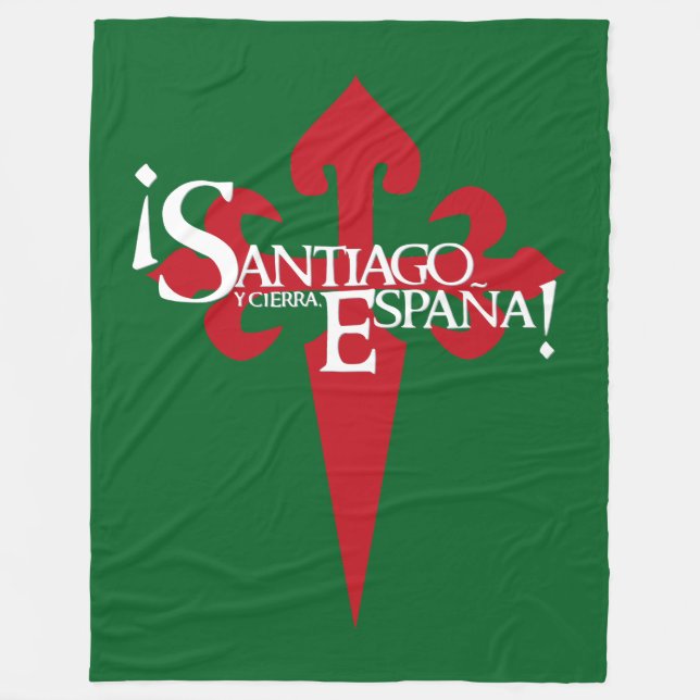 Santiago Fleecedecke (Vorderseite)