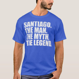 SantiagoSantiago Name Santiago Vorname T-Shirt