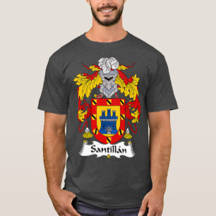Santillan Coat of Arms Familienwappen T-Shirt