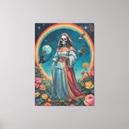Santisima muerte leinwanddruck