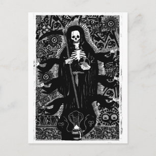 Santisima Muerte Postkarte