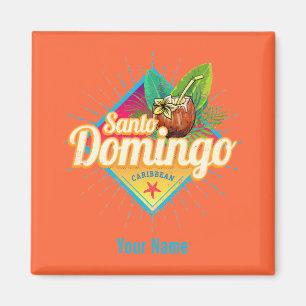 Santo Domingo Caribbean Dominikanische Republik Re Magnet