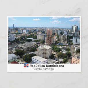 Santo Domingo - Dominikanische Republik Postkarte
