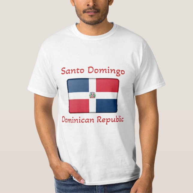 Santo Domingo Dominikanische Republik T - Shirt (Vorderseite)